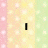 Pixelated text on a pastel striped background with scattered white dots, showing partial phrases.