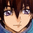 A pixelated anime-style character face on the left side of a contact sheet, with