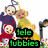 Four pixelated show Teletubbies characters with overlaid text: 'tele tubbies', 'are cool and...', 'your not!', 'diana!'
