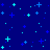 Animated blue background with scattered light blue and white plus signs of varying sizes floating across the frame.