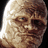 A 48x48 pixel buddy icon featuring a split composition with the Thing from Fantastic Four on the left, a silver and blue '4' logo on the top right, and "RISE OF THE SILVER SURFER" text at the bottom left against a black background.