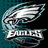 Four sports team logos arranged in a : Philadelphia Eagles, Dallas Mavericks, Philadelphia Phillies, and Philadelphia Flyers
