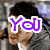 six showing a person in a gray hoodie with text overlays reading 'You Gotta Keep Your Head Up' in purple and white lettering