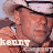Animated contact sheet of a Kenny Chesney-themed buddy icon featuring repeated text and heart symbols on pink backgrounds with a partial celebrity photo in the top-left corner.