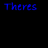 Blue handwritten text on black background with a small static image of blurred lights and raindrops in the lower center.