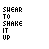 four and four displays the phrase "SHEAR TO SHAKE IT UP" with varying pixelated text colors across frames