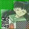 identical anime-style character icons with green pixelated borders, each featuring a figure in a green and white outfit holding red objects