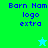 Pixelated text and star symbols on a split green-blue background with animated color changes.