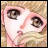 Pixelated anime-style face with large brown eyes and blonde hair, next to black background with white text reading 'AnimeIM' and 'com'.