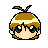 Pixel art character heads in a on gray background, each with distinct hair colors and styles including brown, black, pink, yellow, silver, cyan, red, and white
