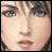 A 2x2 contact sheet of four distinct animated frames featuring Final Fantasy X characters and a cow mascot, with the bottom-right frame being empty gray space.
