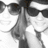 Two people wearing sunglasses in a black-and-white photo, with text reading "Nadrienne and Toe FOREVER." below. A second image shows two people embracing with the text "Be Jealous.".