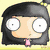 Six distinct cartoon-style characters displayed in a , including a girl with black hair and large eyes, a person with gray hair and glasses, a yellow figure in a top hat, a yellow character with a red tie, a blue ghost-like shape, and an orange background with text
