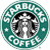 Starbucks Coffee logo on left, green background with 'UMMMM' and 'GOOD' text on right.