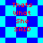 Red text 'Thats What She SAID' on blue and cyan checkered background with animated diamond pattern transition.