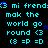 A static digital image displays repeated cyan text on a black background with scattered blue stars, featuring the phrase "<3 mi trend<3" followed by "mak the world go round <3 (8 =P =D)".