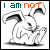 Pixelated white rabbit with black outlines and shading, positioned in a seated pose with one paw raised, displayed across four with varying text overlays