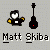 Animated contact sheet of pixel art buddy icons featuring musical characters with varying instruments and names, arranged in a 5x5 grid on gray background.