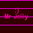 Animated sequence of pink text and symbols on dark background with three distinct expressions.