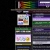 Pixelated static image showing a grid of small, indistinct icons with muted colors and blurred details against dark background.