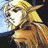 A pixelated contact sheet showing two frames of an animated buddy icon featuring a character from Record Of Lodoss War with text "Anime IM" and "COM" on the right side.