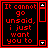 Red text on black background forms a of 30 with changing phrases, each bordered by red lines