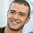 A pixelated image of a smiling person with short hair on the left, next to pink text on dark blue background.