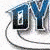 Animated icon featuring stylized blue and black text with metallic sheen, including English letters 'DYNMS' and Chinese characters below.