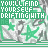 Green star-shaped icons with white and gray patterns, overlaid text reading "YOU'LL FIND YOURSELF DRIFTING WITH" in green block letters on a repeating