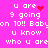 A static image with a bright pink background displays repeated white text and animated red pixel elements.