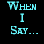 A 3x3 contact sheet of an animated AIM buddy icon displaying sequential text phrases in cyan and yellow on a black background with gray transparency corner.
