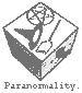 A cube-shaped icon with multiple faces showing different paranormal-themed symbols and figures, labeled 'Paranormality.'