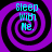 Four identical display a purple and black spiral background with cyan text reading "Sleep With Me." The image is static