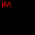 A 5x5 contact sheet of red text and heart icons on a black background, showing animated frames with repeated phrases and evolving heart shapes.