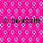 Pixelated pink background with repeating white circular patterns and black text reading "8 DAYSS!!!" in two horizontal
