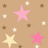 Pixelated image with beige background, pink and white stars, and black text reading "omg Jose Mendez is myyy bffe".