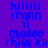 Blue pixelated text on purple background with red dots in 'XO' at bottom right, two identical frames side-by-side.