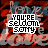 identical pixelated icons with 'YOU'RE SAD I'M SORRY' text, each featuring a red and blue background pattern