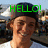 A person wearing a dark cap and white shirt appears in three with green text overlays reading HELLO!, HOTTIE, and ALERT ALERT against an outdoor background