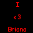 Red pixelated text and symbols on black background with white horizontal bars in three and