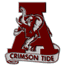 25 distinct university and sports team logos arranged in five on a gray background, each with unique colors and designs