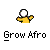 Pixelated character with white face and yellow shirt holds a magnifying glass, displayed in multiple poses across two