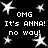 Black background with white pixelated text and star shapes arranged in a pattern