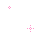 Four pink pixelated cross shapes on a gray background, each with varying numbers of squares.