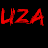 A static contact sheet showing two frames of a pixel art animation with red text and a skull-and-crossbones symbol on black background.