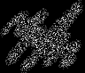 Static black-and-white pixelated image showing abstract shapes and a document-like icon with lines and a square.