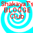 Red text on a blue and white spiral background reads "ShakayaTs: ShakayaTs BLOGGE Club" in four identical quadrants.