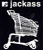 Static grayscale buddy icon featuring a pixelated figure on a chair with text above, rendered in low-resolution style.
