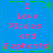 Blue background with green dashed border and pink text reading "I Love Pickles and Elephants!" in pixelated font, arranged in a of four identical sections