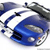Blue and black vehicle with visible wheels and a white background, rendered in pixelated style.